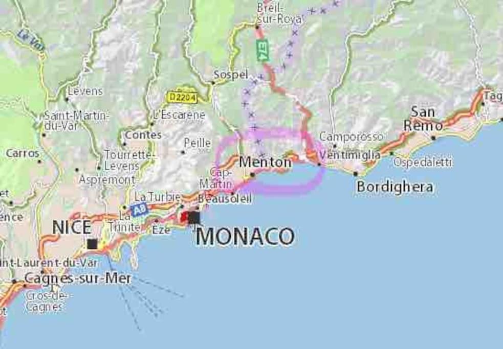 2 Pieces Proche Monaco - Parking Prive